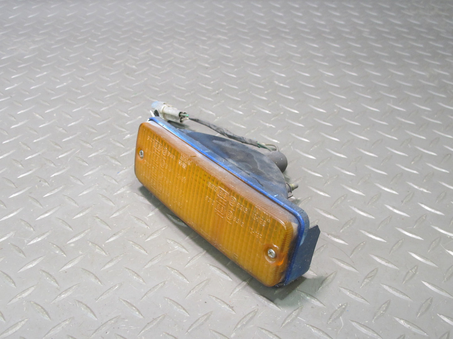 87-89 Toyota MR2 AW15 Front Bumper Left & Right Turn Signal Light Lamp Set OEM