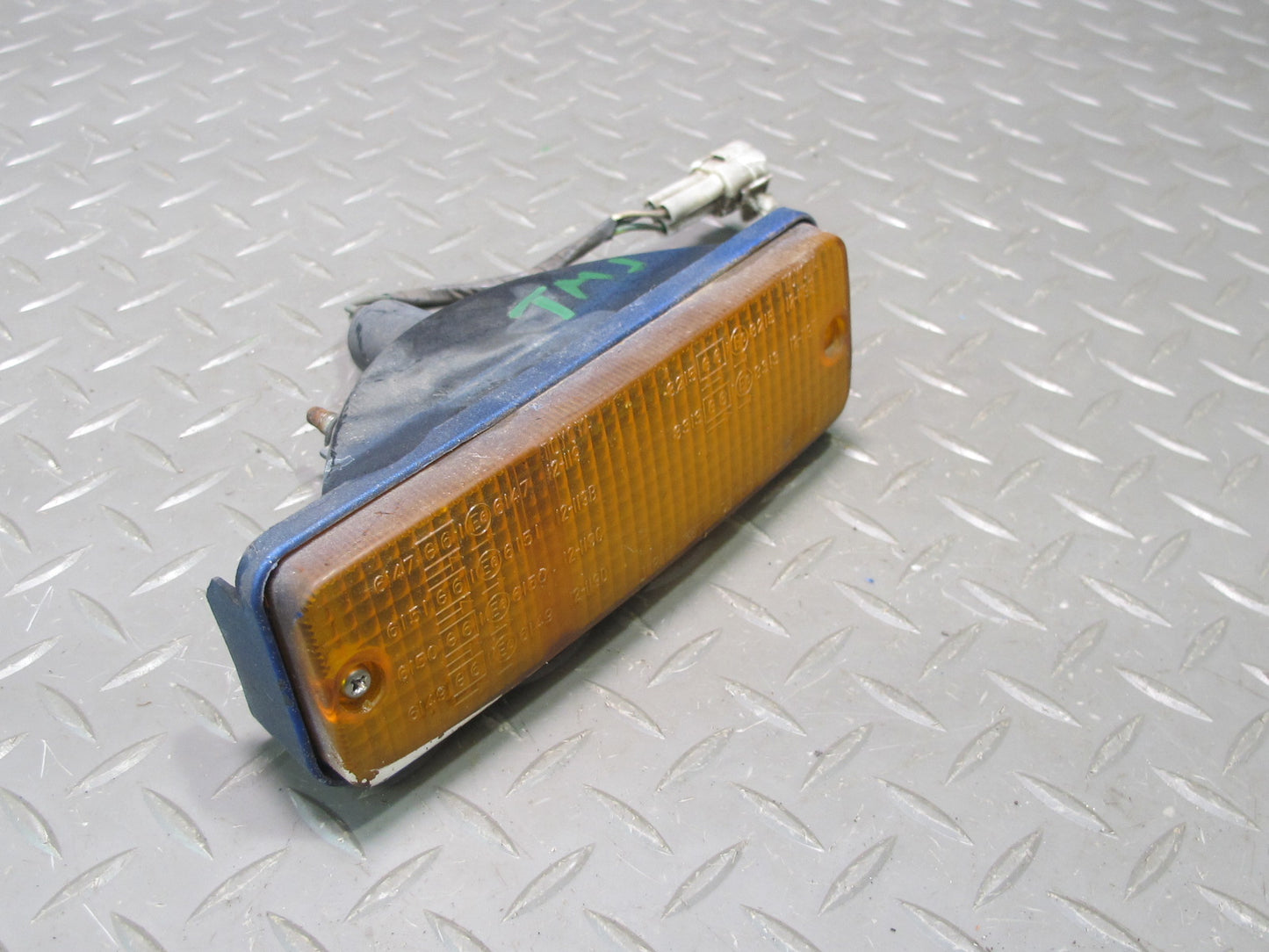 87-89 Toyota MR2 AW15 Front Bumper Left & Right Turn Signal Light Lamp Set OEM