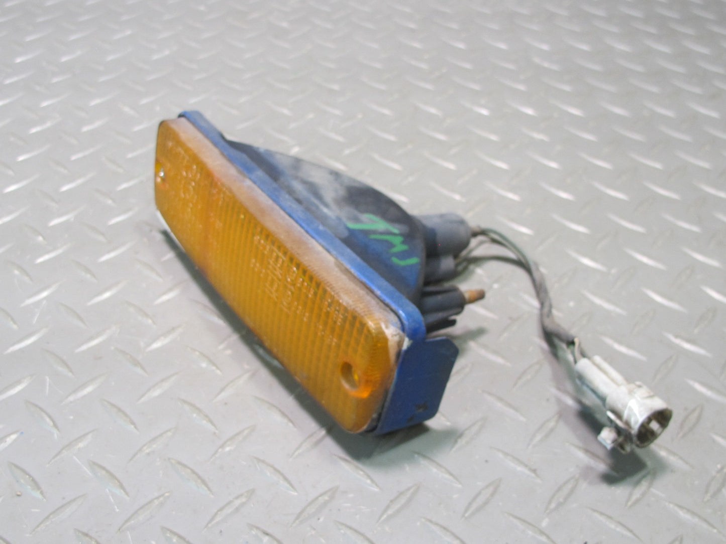 87-89 Toyota MR2 AW15 Front Bumper Left & Right Turn Signal Light Lamp Set OEM