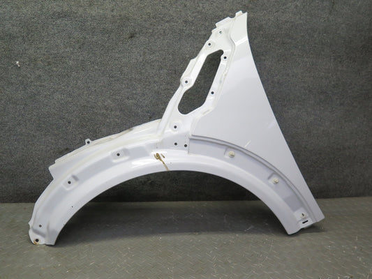 11-15 Mini Cooper R60 R61 Front Left Fender Shell Cover Panel Light White OEM