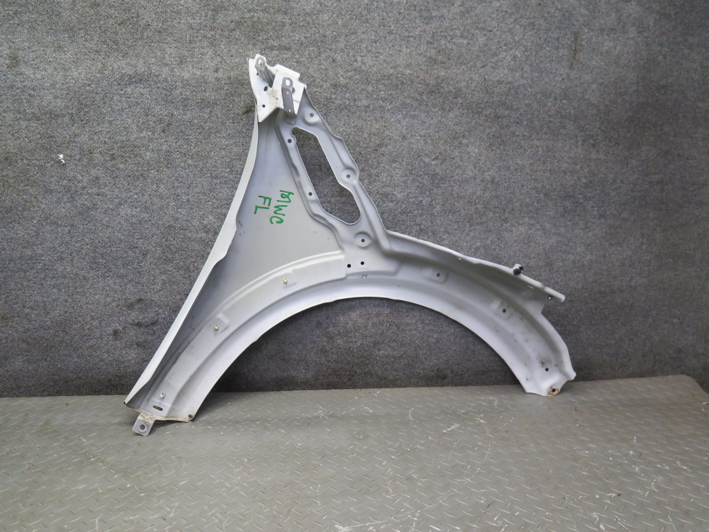 11-15 Mini Cooper R60 R61 Front Left Fender Shell Cover Panel Light White OEM