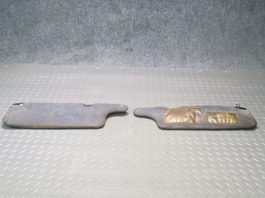 85-89 Toyota MR2 AW15 Set of 2 Front Left & Right Sun Visor Blue OEM