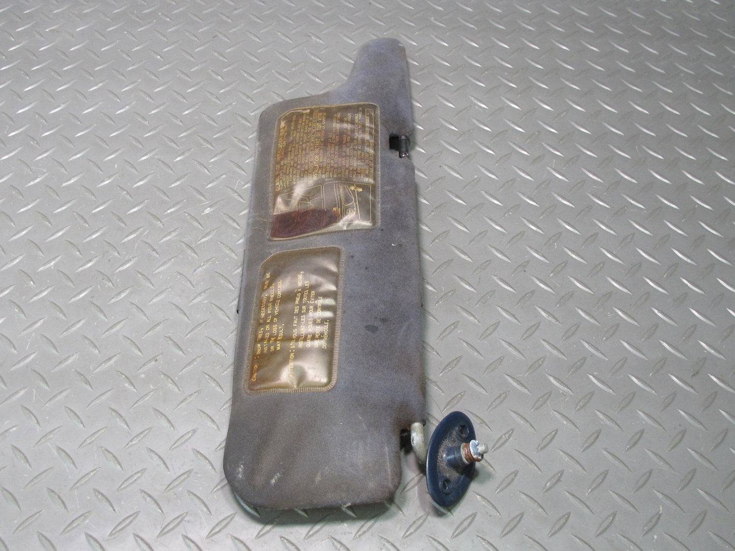 85-89 Toyota MR2 AW15 Set of 2 Front Left & Right Sun Visor Blue OEM