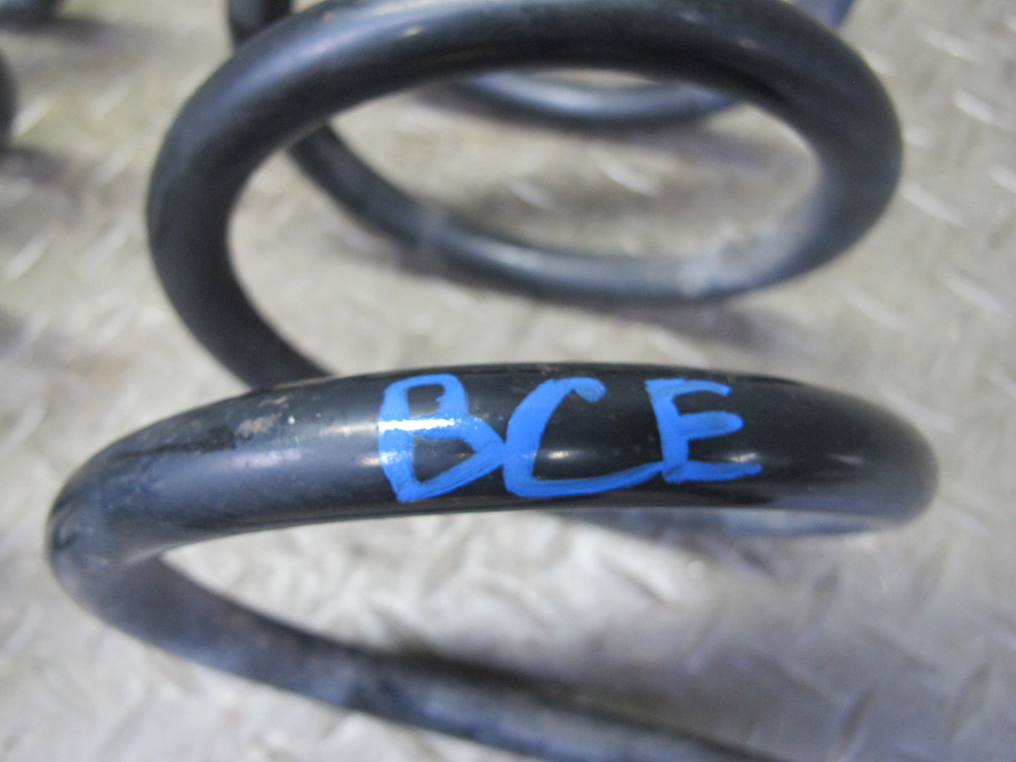 2007-2014 Cadillac Escalade AWD Rear Left & Right Coil Spring Set of 2