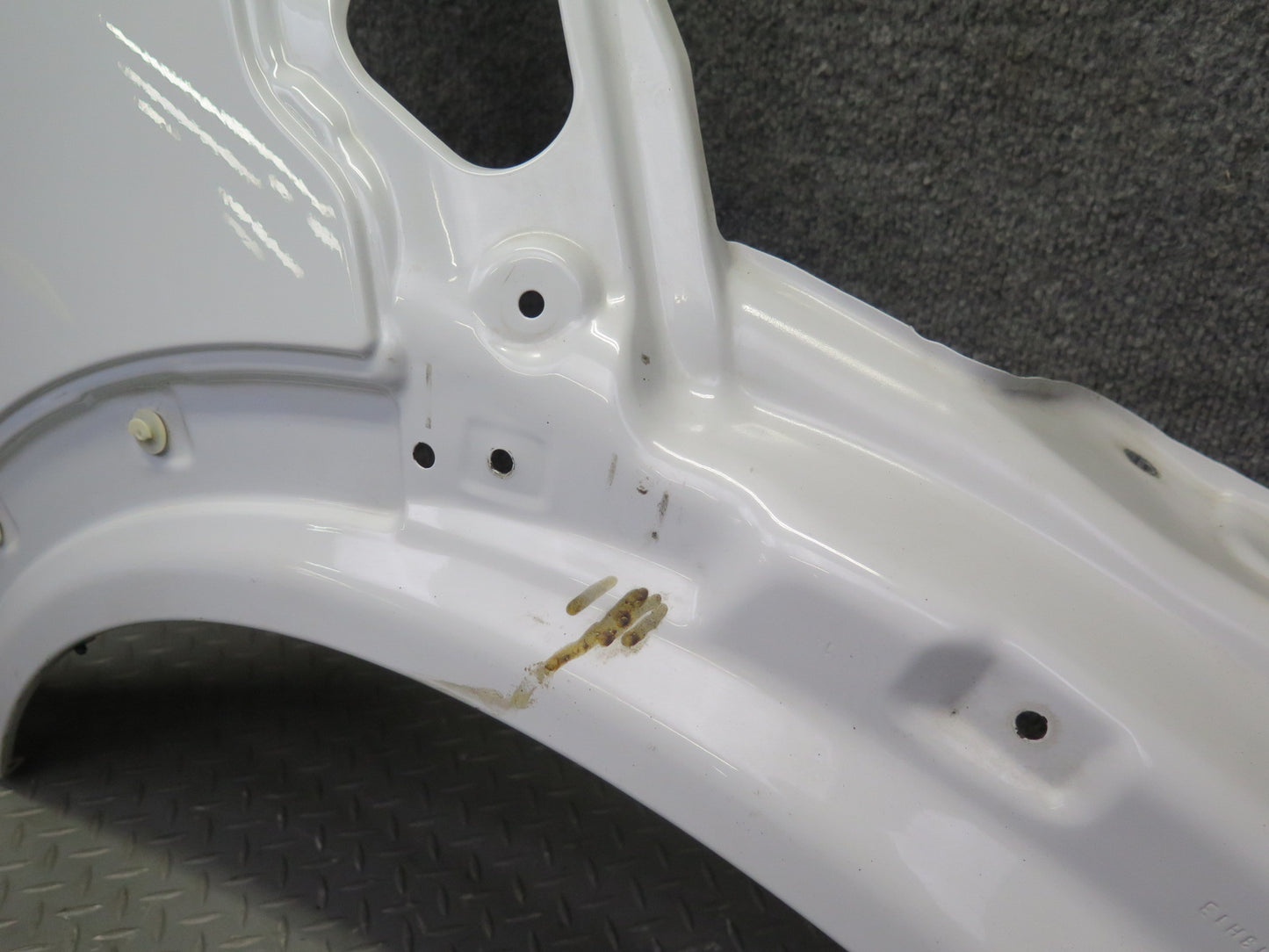 11-15 Mini Cooper R60 R61 Front Right Fender Shell Cover Panel Light White OEM