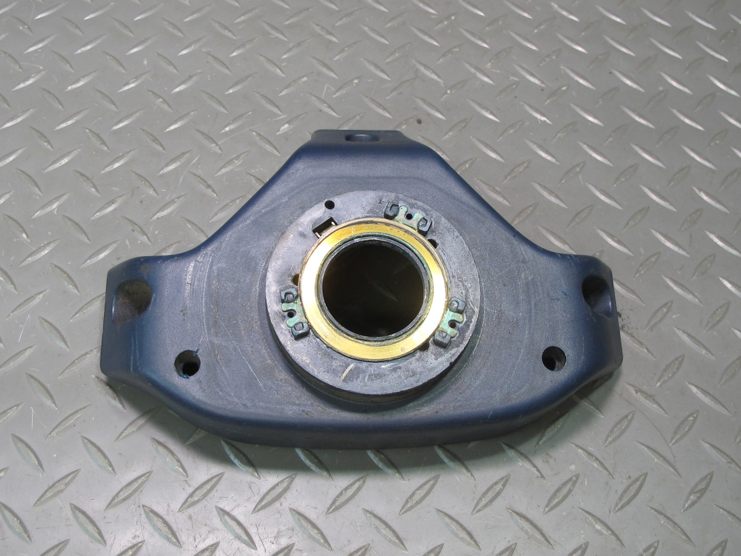 87-89 Toyota MR2 AW15 Steering Rear Trim Cover Blue OEM