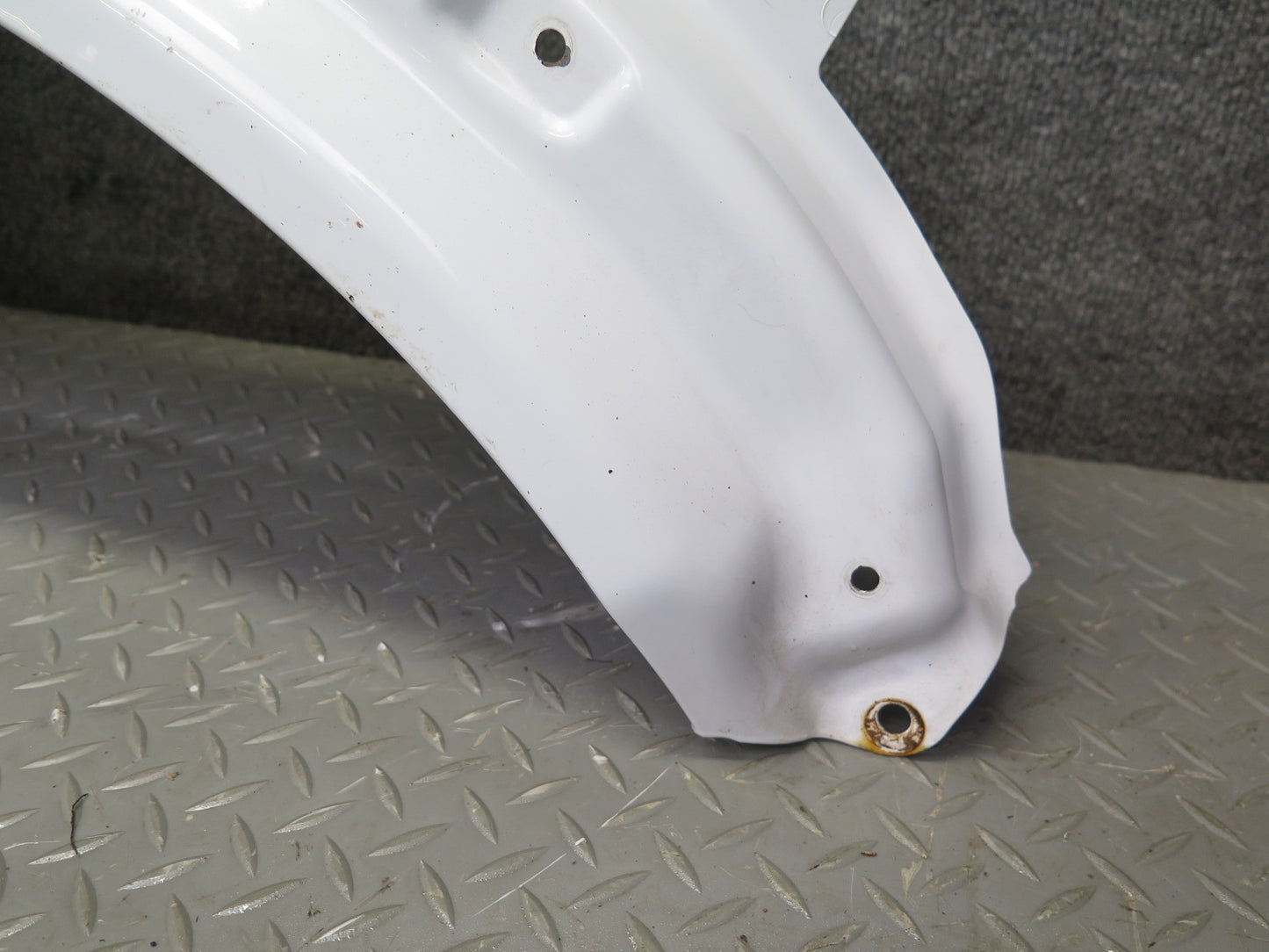 11-15 Mini Cooper R60 R61 Front Right Fender Shell Cover Panel Light White OEM