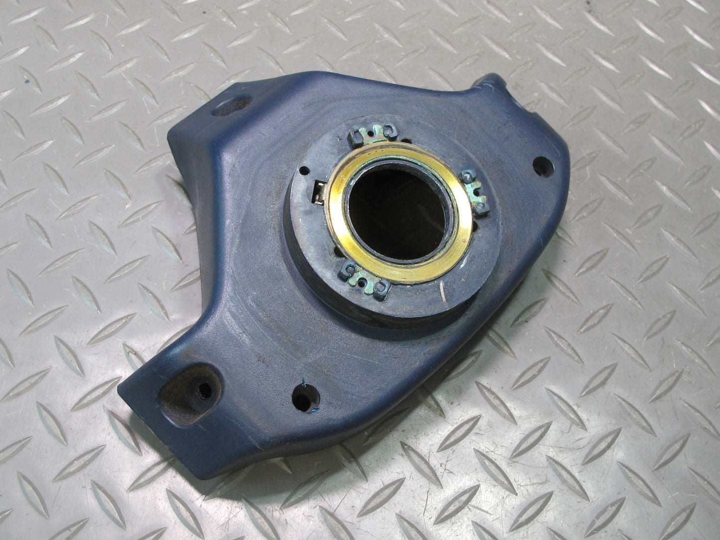 87-89 Toyota MR2 AW15 Steering Rear Trim Cover Blue OEM