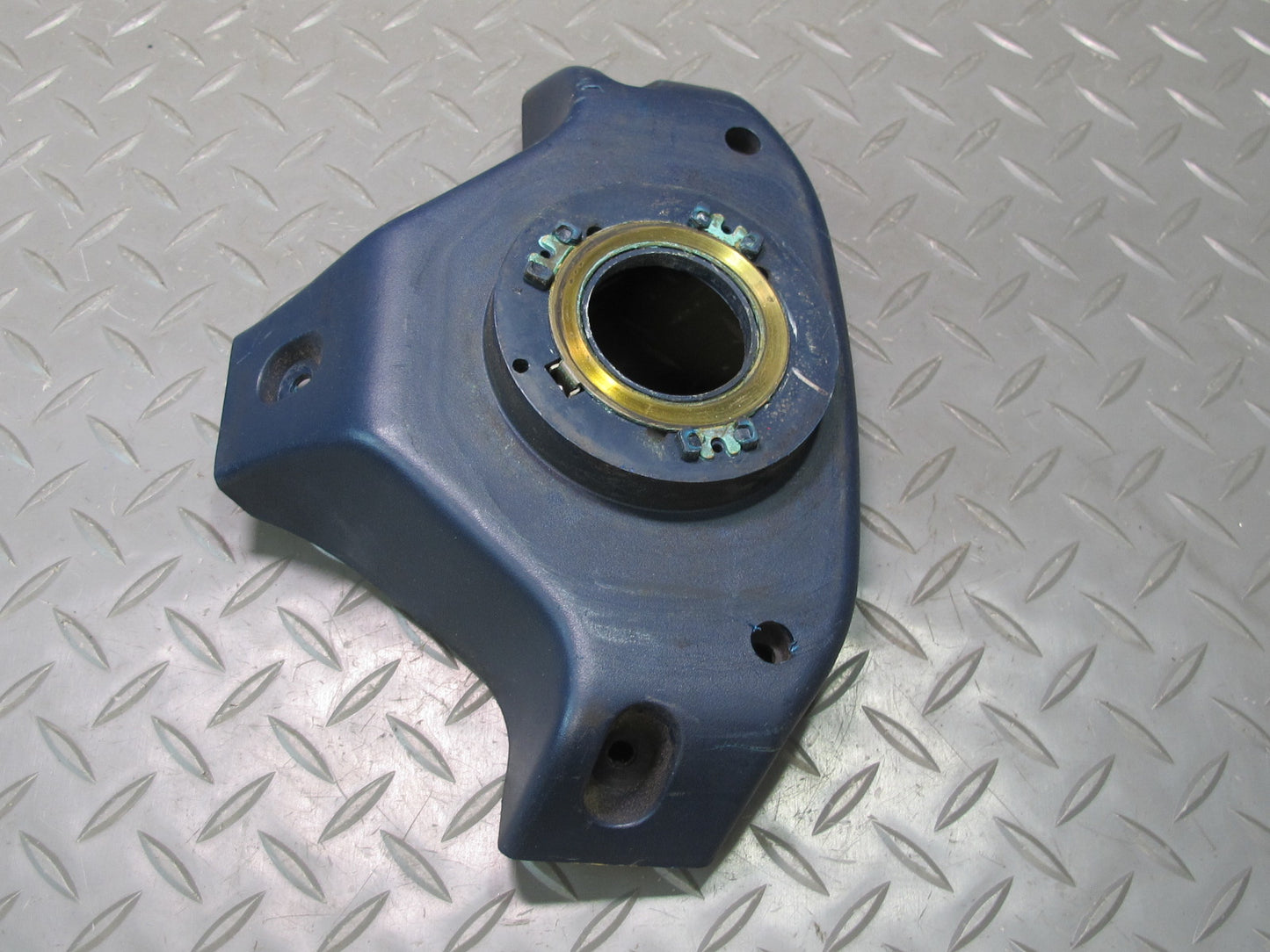 87-89 Toyota MR2 AW15 Steering Rear Trim Cover Blue OEM