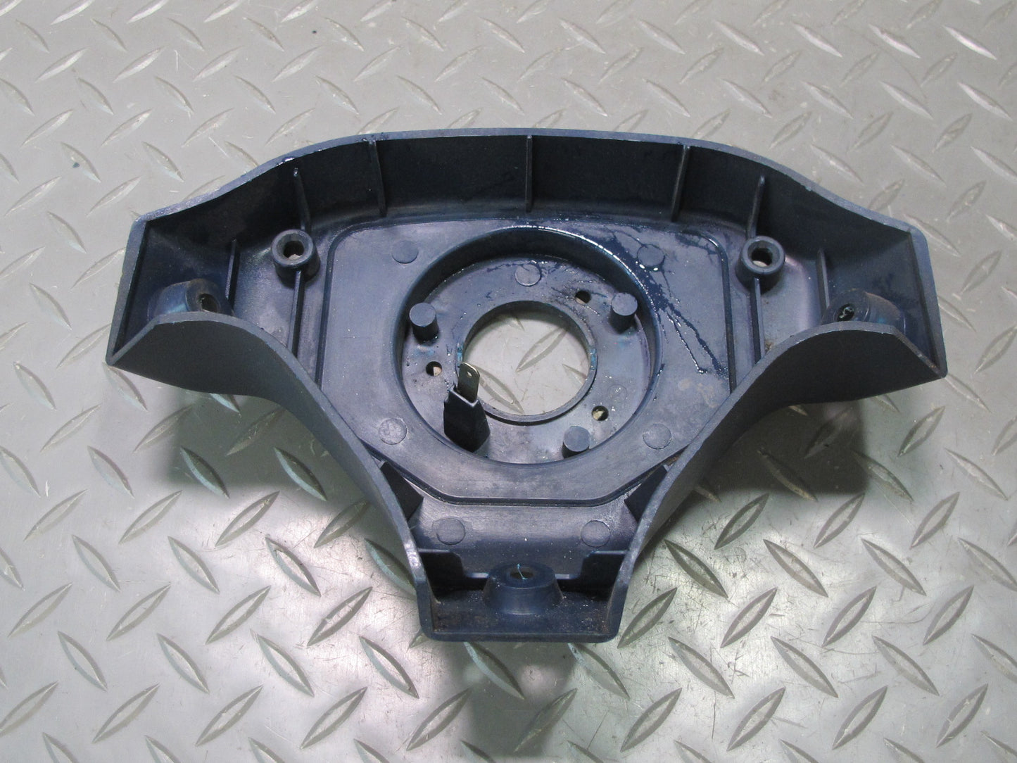 87-89 Toyota MR2 AW15 Steering Rear Trim Cover Blue OEM