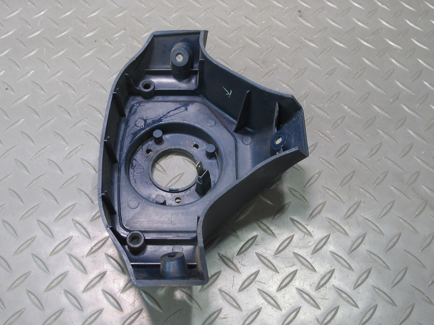 87-89 Toyota MR2 AW15 Steering Rear Trim Cover Blue OEM