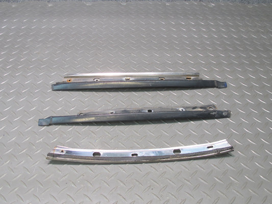 85-89 Toyota MR2 AW15 Left & Right B Pillar Quarter Window Trim Molding Set OEM