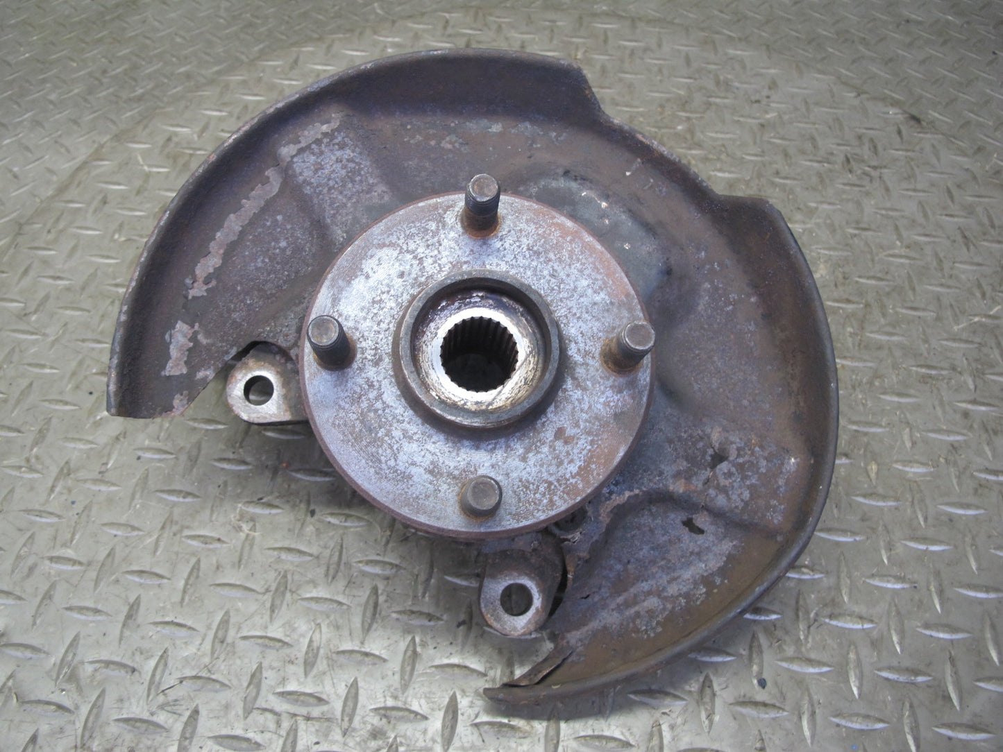 87-89 Toyota MR2 AW15 Rear Left Spindle Knuckle Wheel Hub Bearing OEM