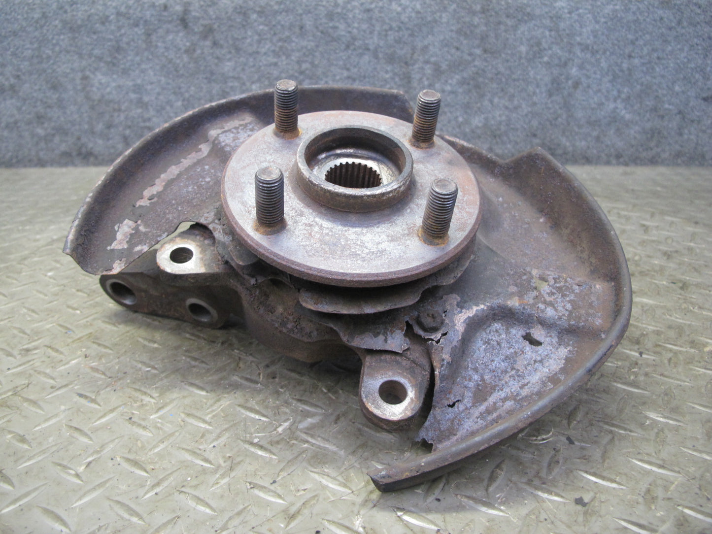 87-89 Toyota MR2 AW15 Rear Left Spindle Knuckle Wheel Hub Bearing OEM