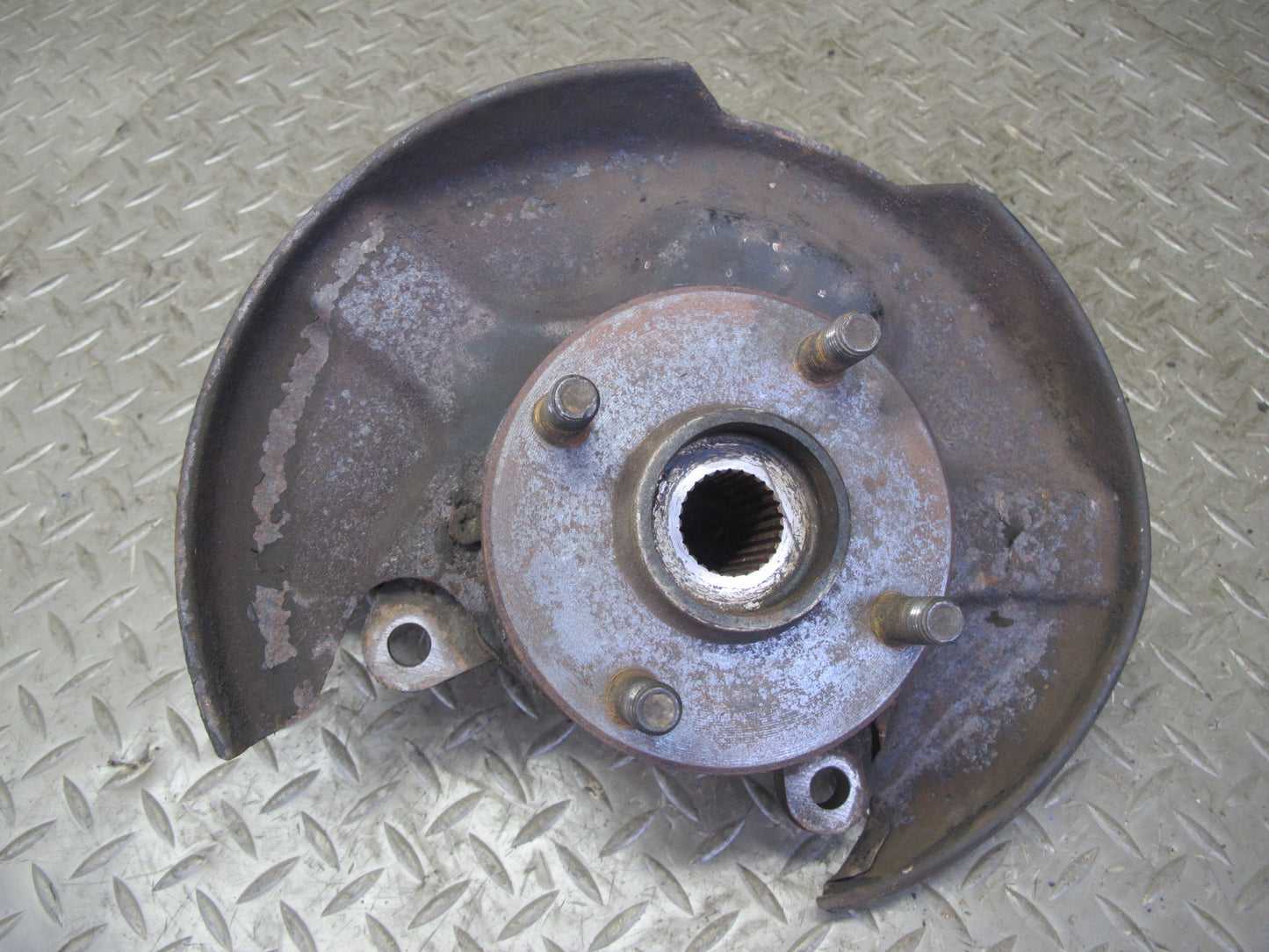 87-89 Toyota MR2 AW15 Rear Left Spindle Knuckle Wheel Hub Bearing OEM