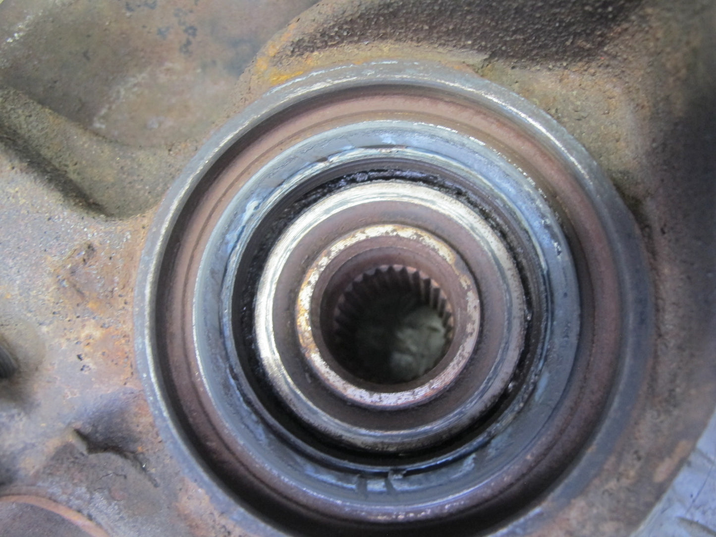 87-89 Toyota MR2 AW15 Rear Left Spindle Knuckle Wheel Hub Bearing OEM