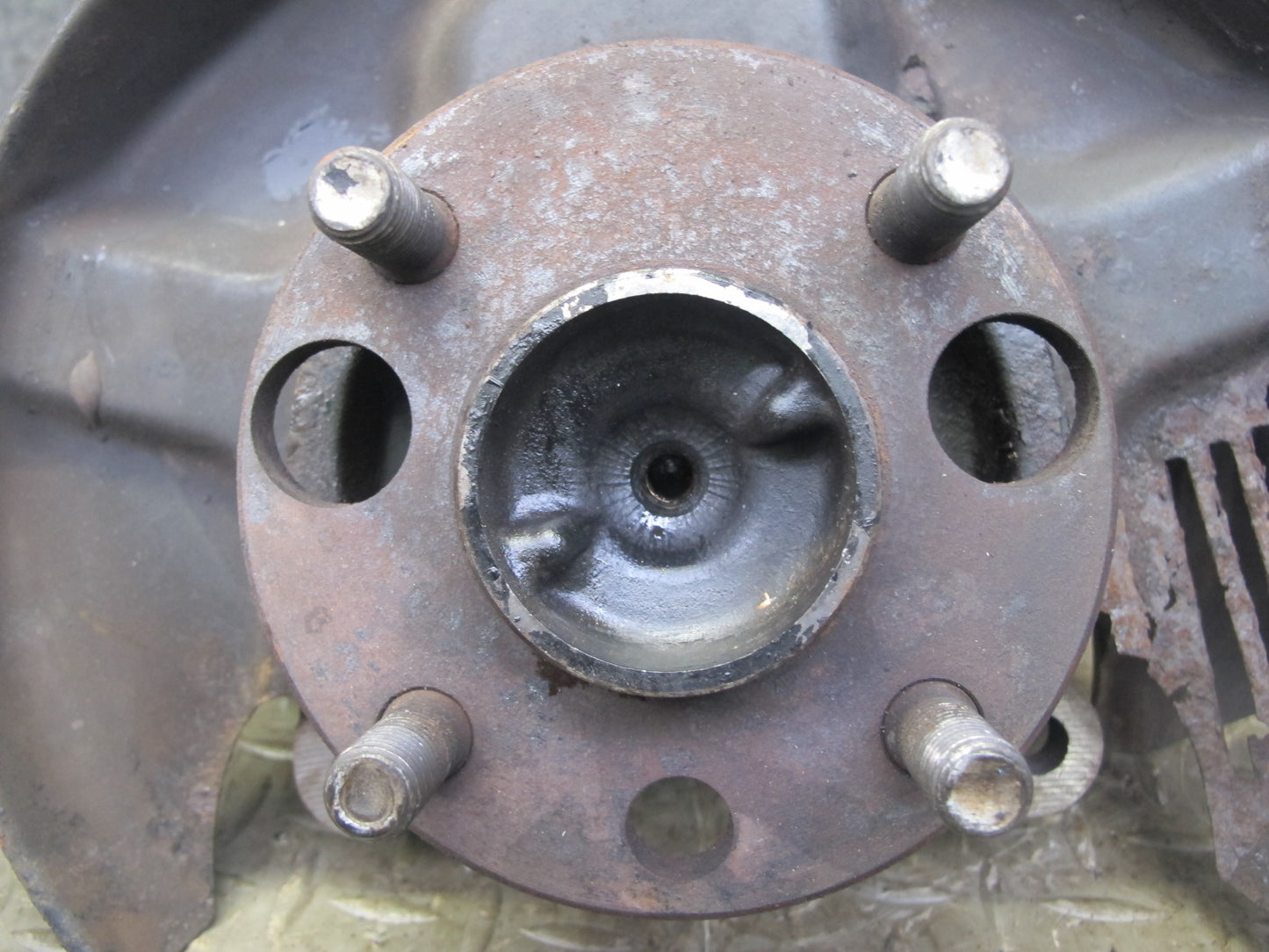 87-89 Toyota MR2 AW15 Front Left Spindle Knuckle Wheel Hub Bearing OEM