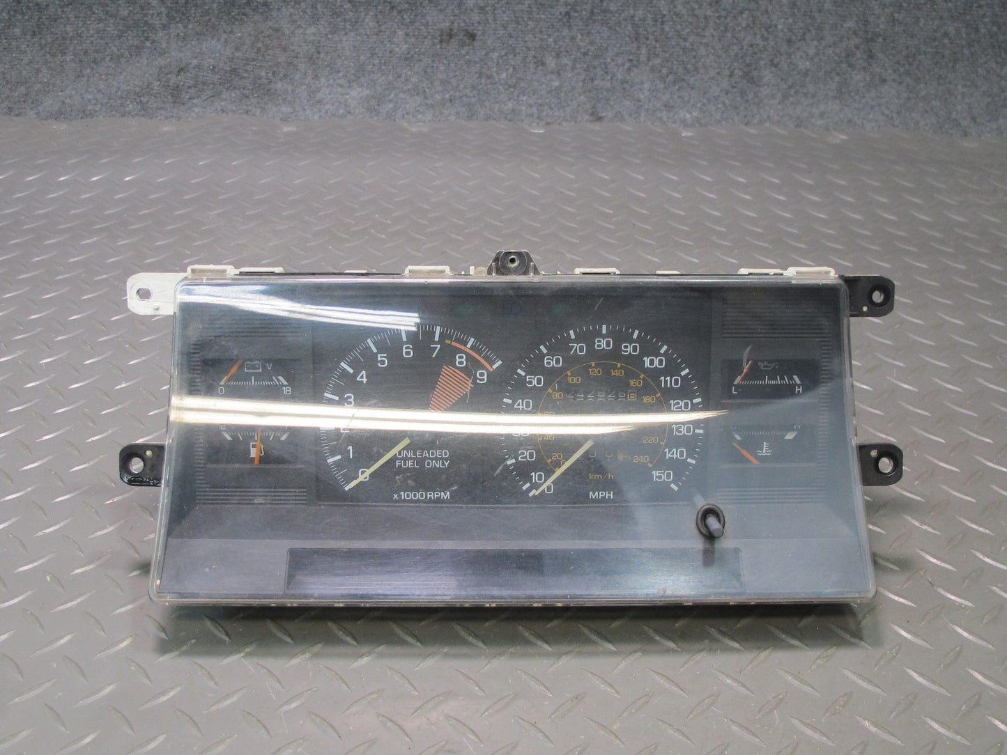 87-89 Toyota MR2 AW15 4AGELC NA M/T Instrument Cluster Gauge Speedometer OEM
