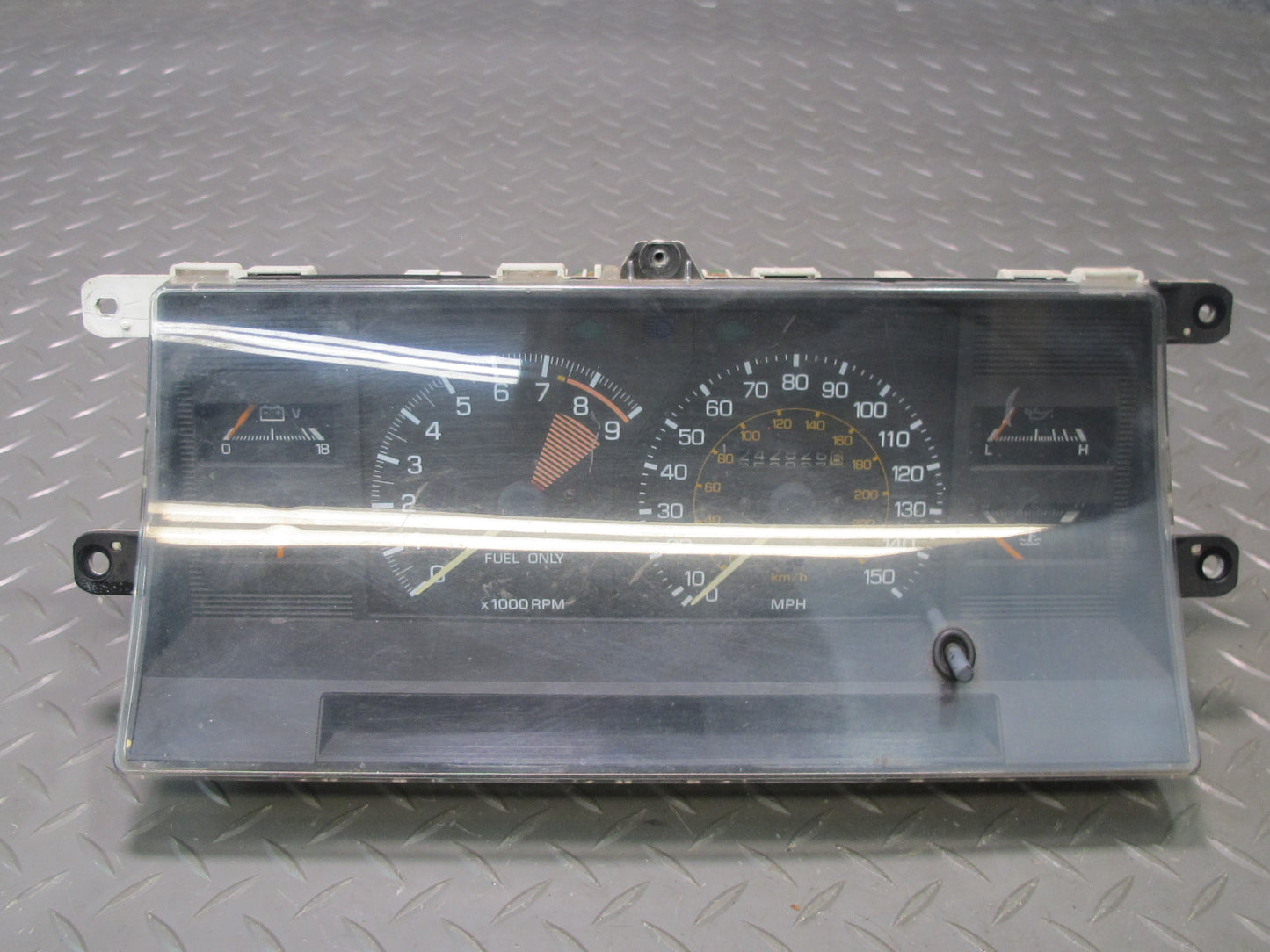 87-89 Toyota MR2 AW15 4AGELC NA M/T Instrument Cluster Gauge Speedometer OEM