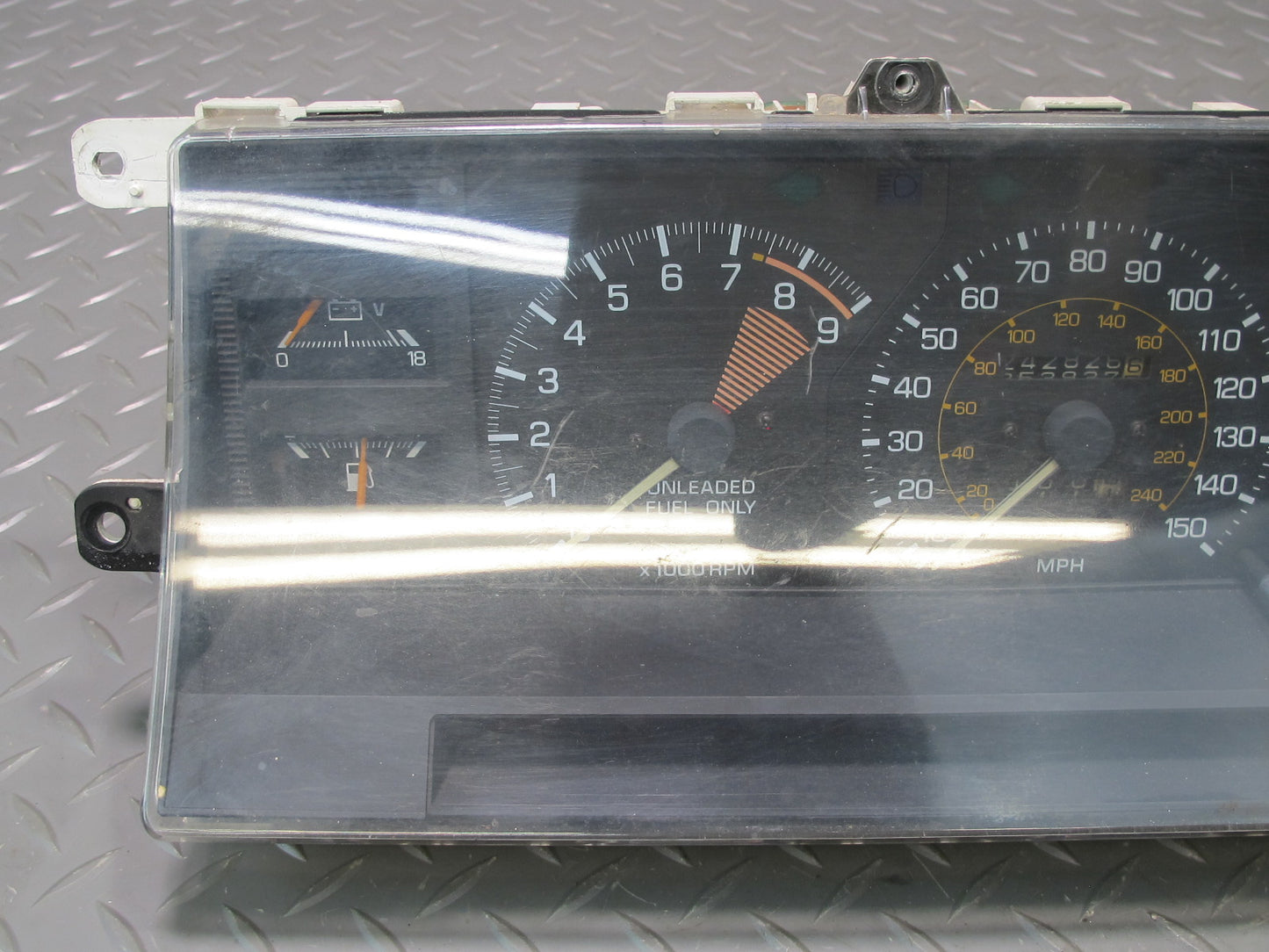 87-89 Toyota MR2 AW15 4AGELC NA M/T Instrument Cluster Gauge Speedometer OEM