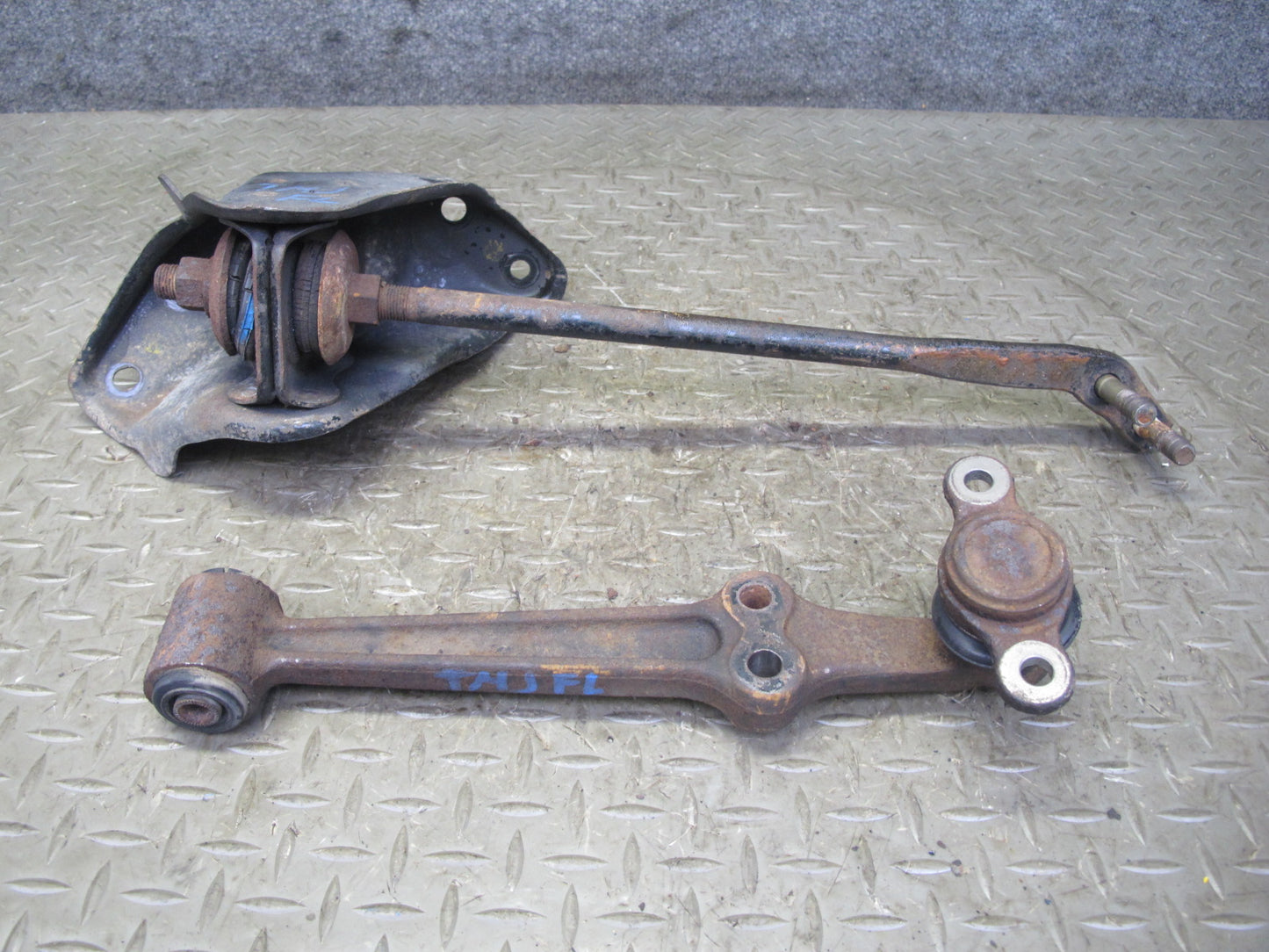 85-89 Toyota MR2 AW15 Front Left Suspension Lower Control Arm Strut Rod Set OEM
