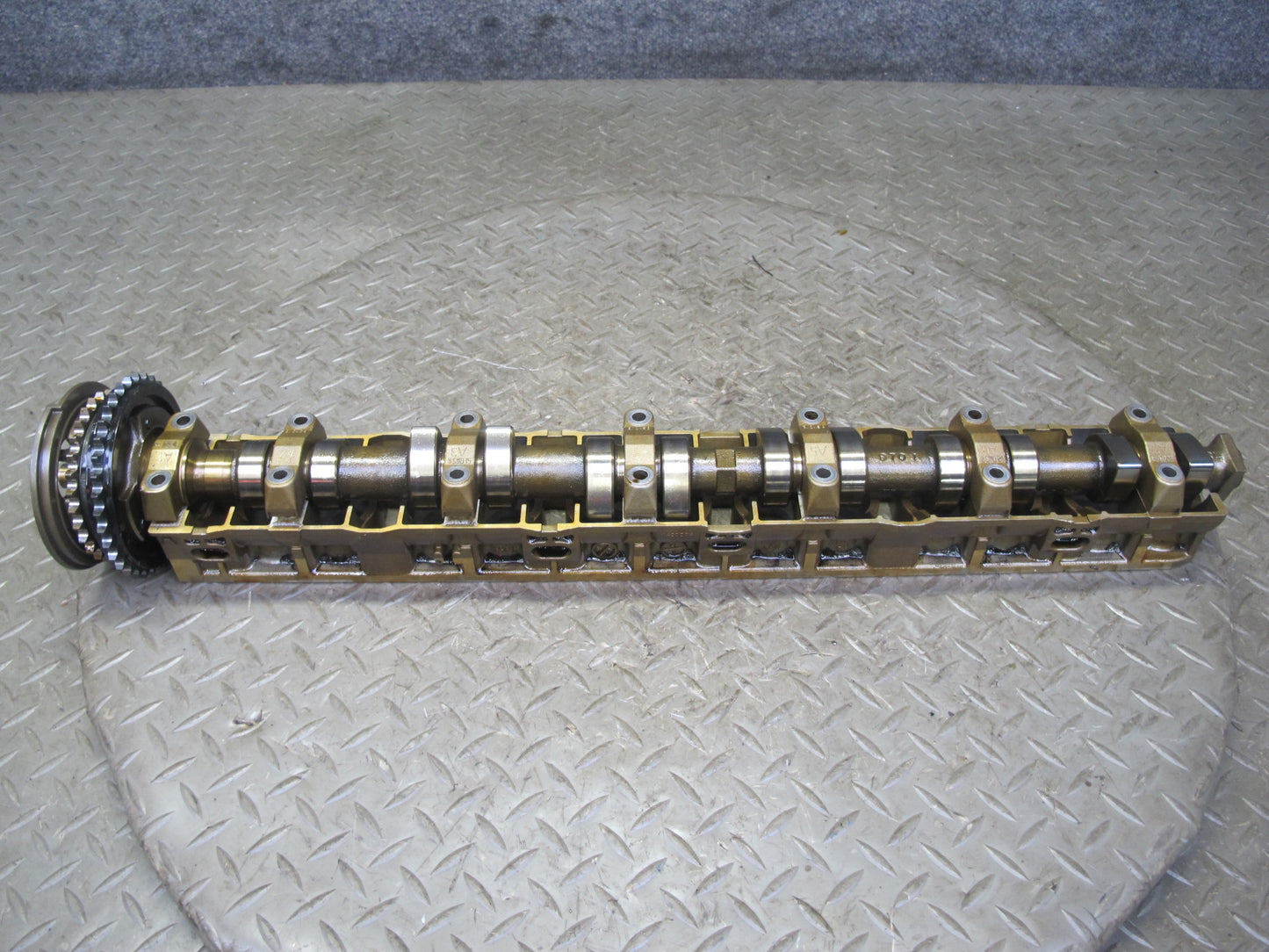 01-06 BMW E46 325CI 330CI M54 M56 RWD Engine Exhaust Camshaft w Bearing 104K OEM