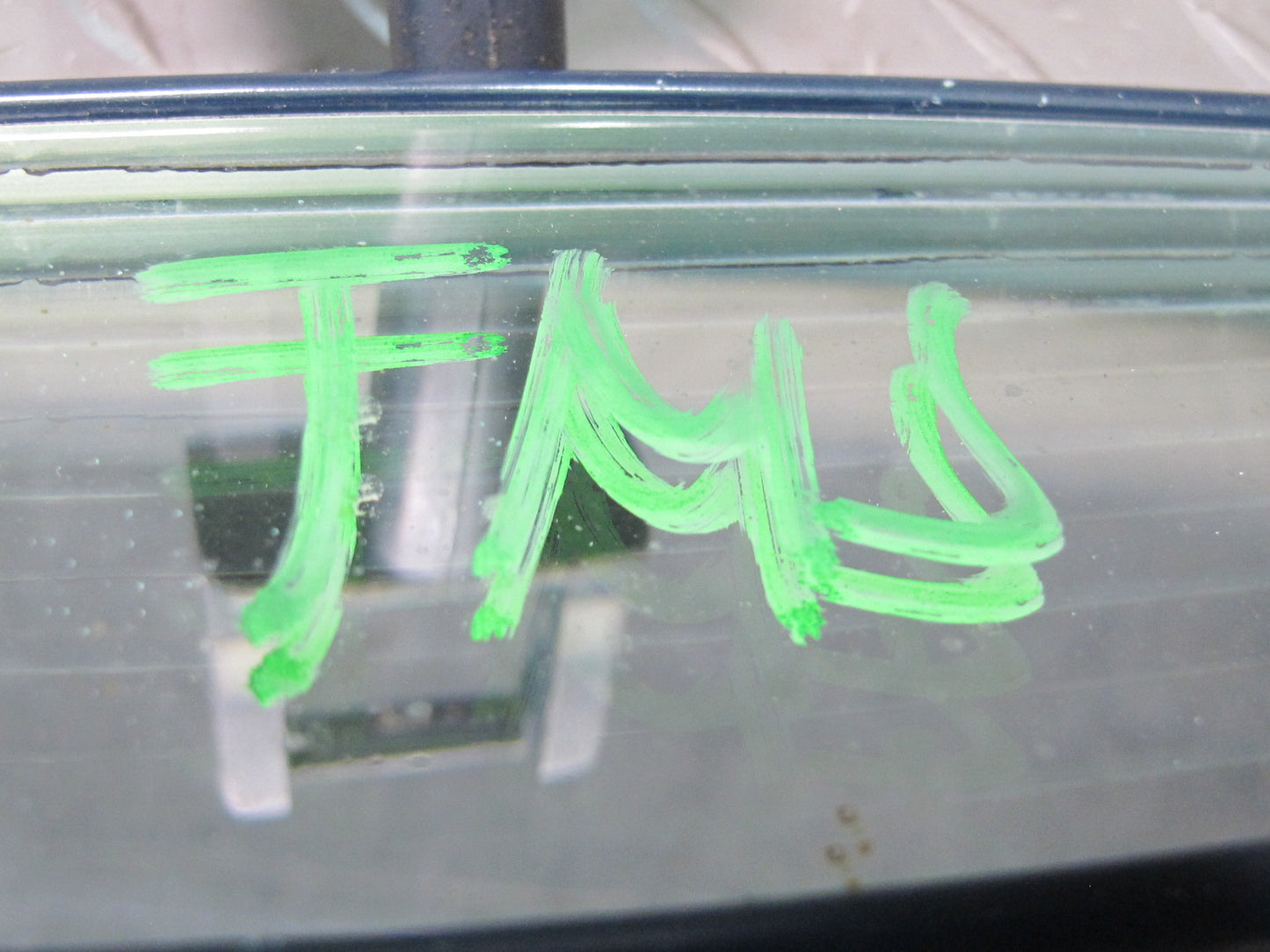 85-89 Toyota MR2 AW15 Manual Dimming Interior Rear View Mirror OEM