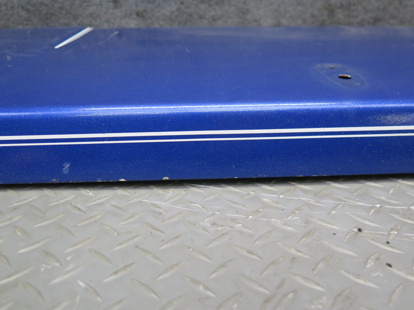 86-89 Toyota MR2 AW15 Rear Trunk Deck Lid Shell Cover Panel Blue OEM