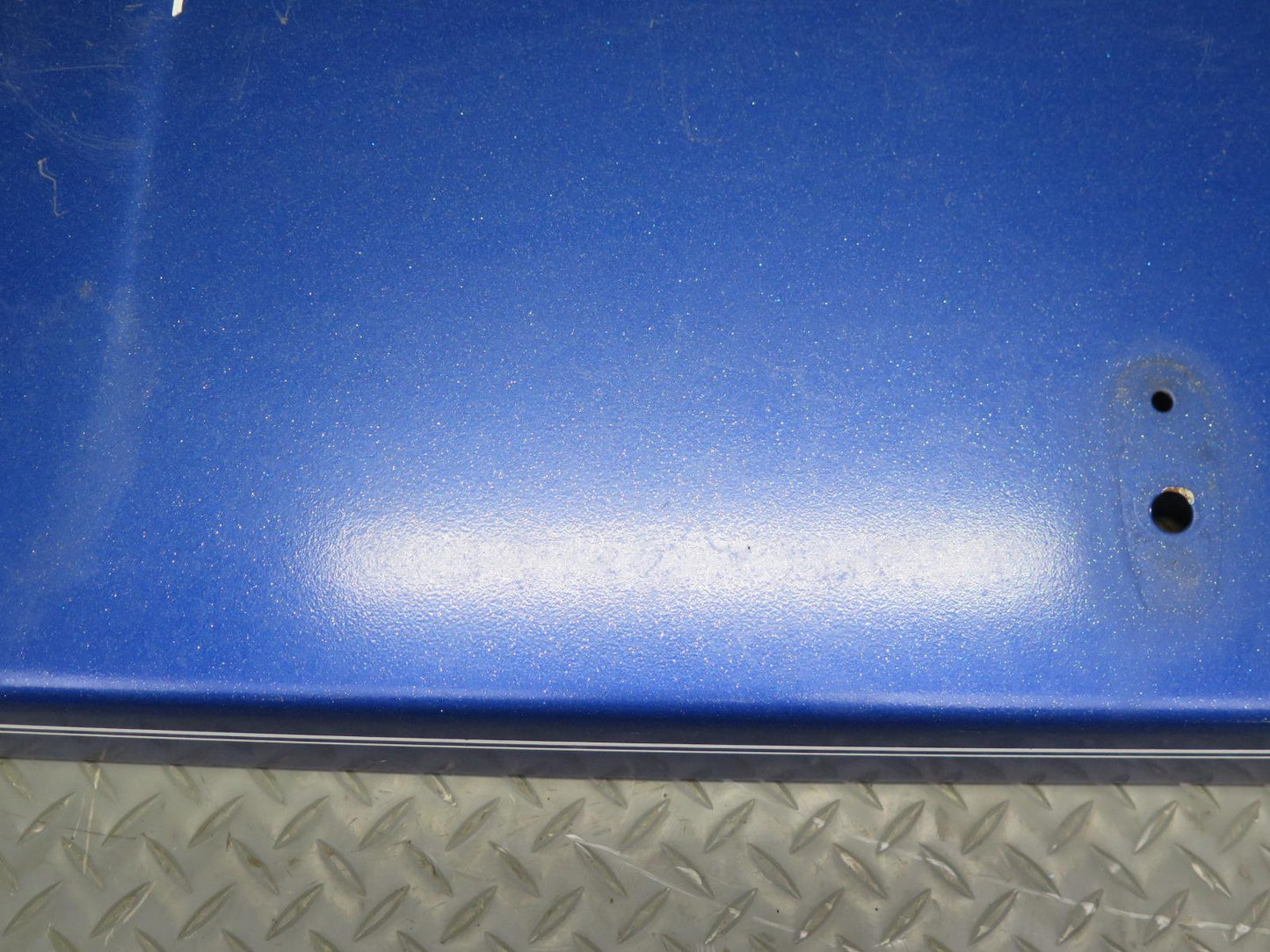 86-89 Toyota MR2 AW15 Rear Trunk Deck Lid Shell Cover Panel Blue OEM