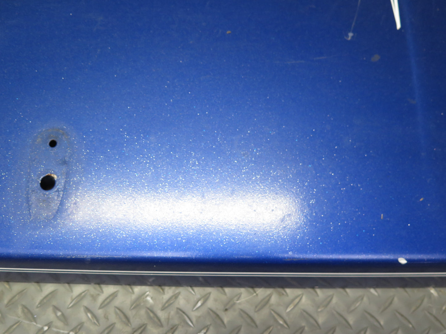 86-89 Toyota MR2 AW15 Rear Trunk Deck Lid Shell Cover Panel Blue OEM