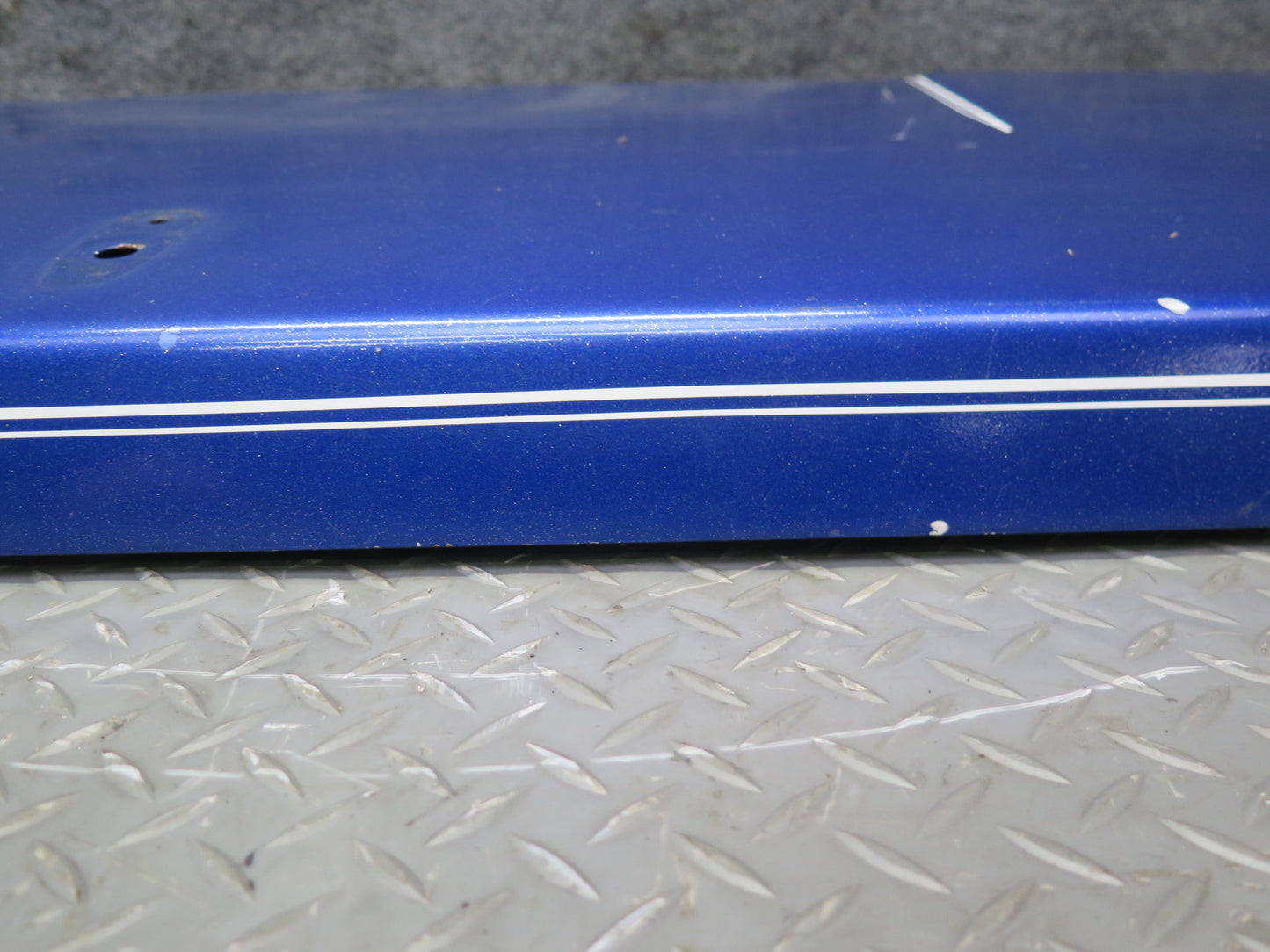 86-89 Toyota MR2 AW15 Rear Trunk Deck Lid Shell Cover Panel Blue OEM