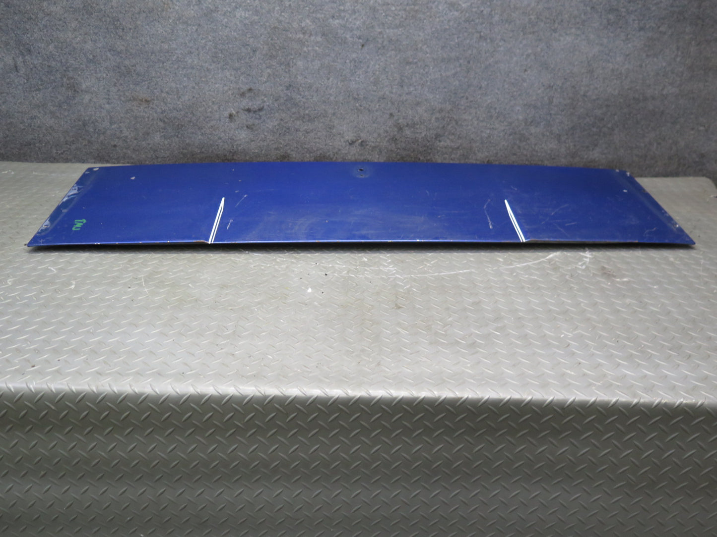 86-89 Toyota MR2 AW15 Rear Trunk Deck Lid Shell Cover Panel Blue OEM