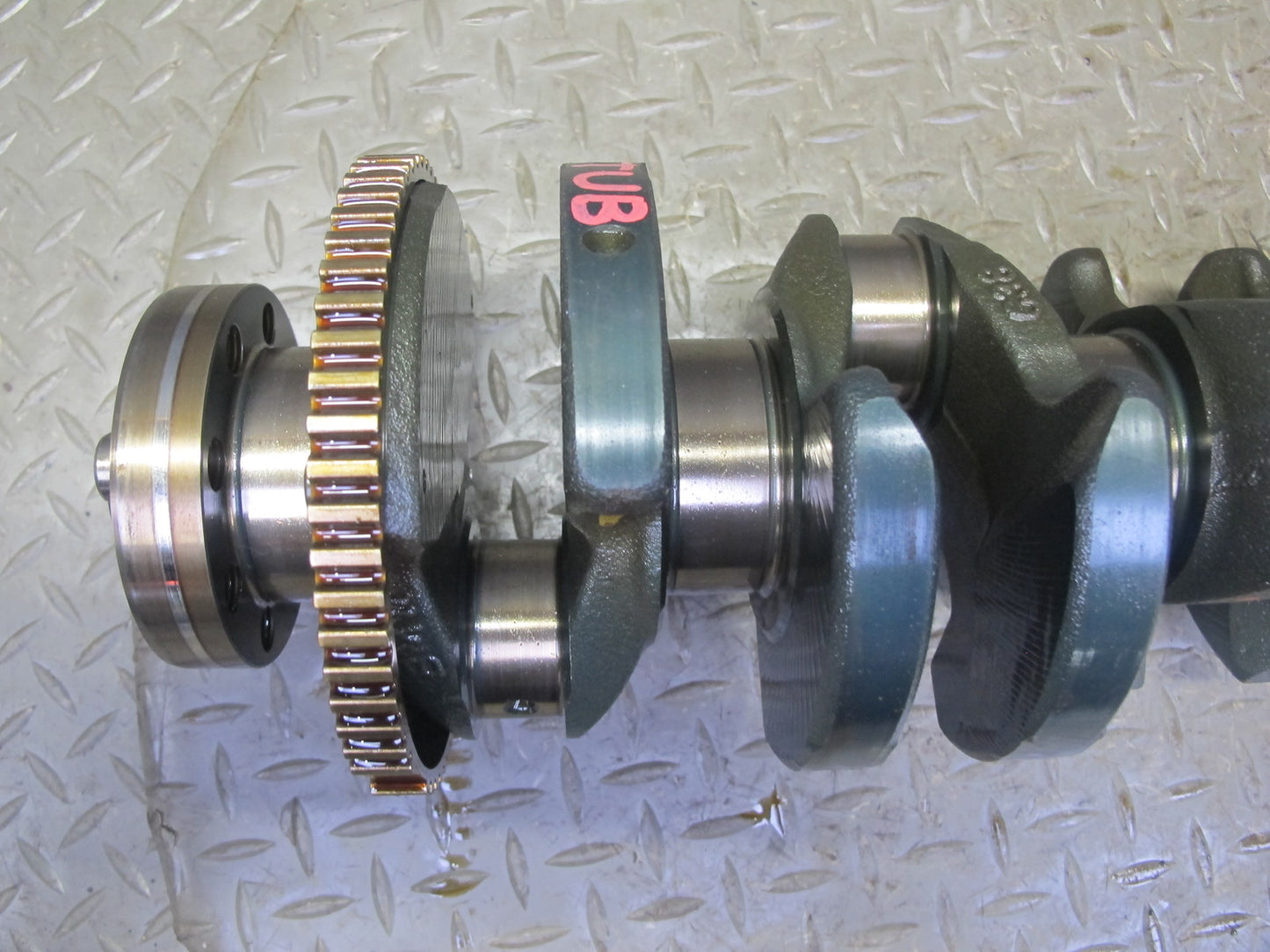 01-06 BMW E53 E85 X5 Z4 E46 330XI 330CI 3.0L M54 Engine Crankshaft Unit 104K OEM