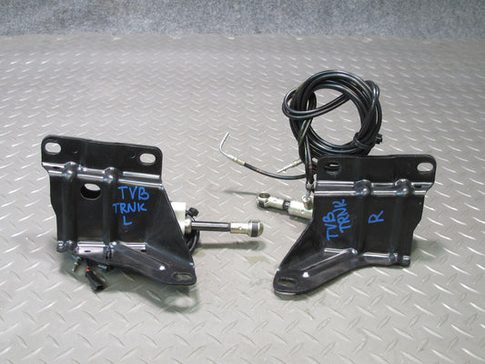 01-06 BMW E46 330Ci Conv Rear Left & Right TOP Hydraulic Cylinder w Pipe Set OEM