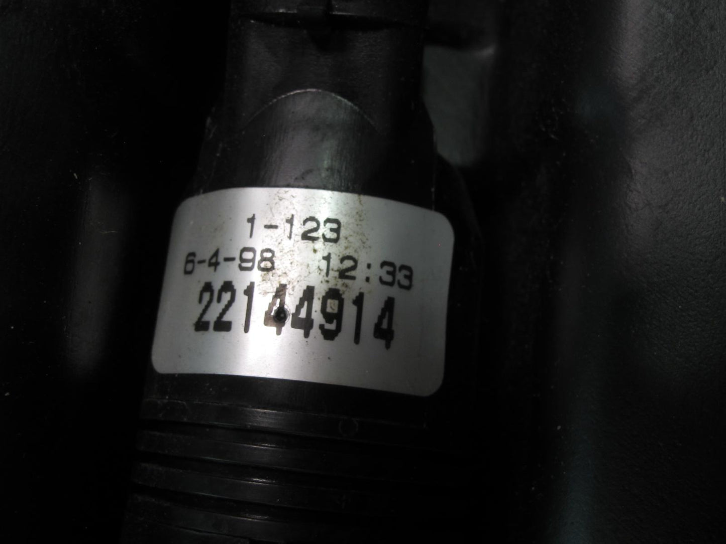 97-04 Chevrolet Corvette C5 Windshield Washer Fluid Reservoir Tank w Pump OEM