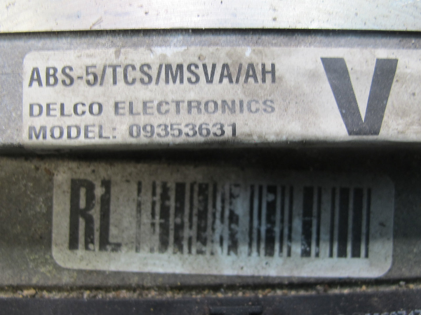 97-98 Chevrolet Corvette C5 ABS Anti Lock Brake Control Module 88K Miles OEM