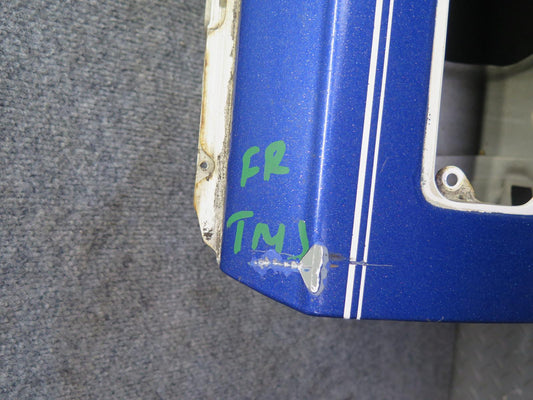 85-89 Toyota MR2 AW15 Right Passenger Door Shell Panel Cover Blue OEM