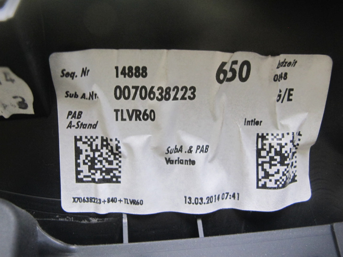 13-15 Mini Cooper S R60 Countryman Set of 2 Front Door Interior Trim Panel OEM