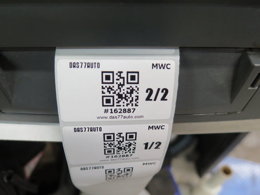 11-15 Mini Cooper S R60 Countryman Sport Rear Leatherette Seat Set Black OEM