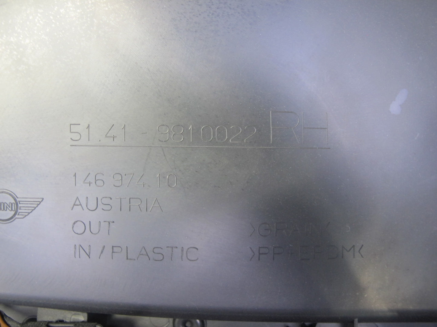 13-15 Mini Cooper S R60 Countryman Set of 2 Front Door Interior Trim Panel OEM