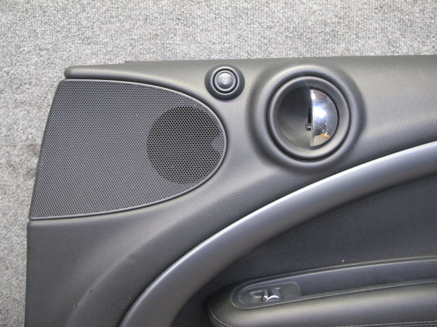 13-15 Mini Cooper S R60 Countryman Set of 2 Front Door Interior Trim Panel OEM