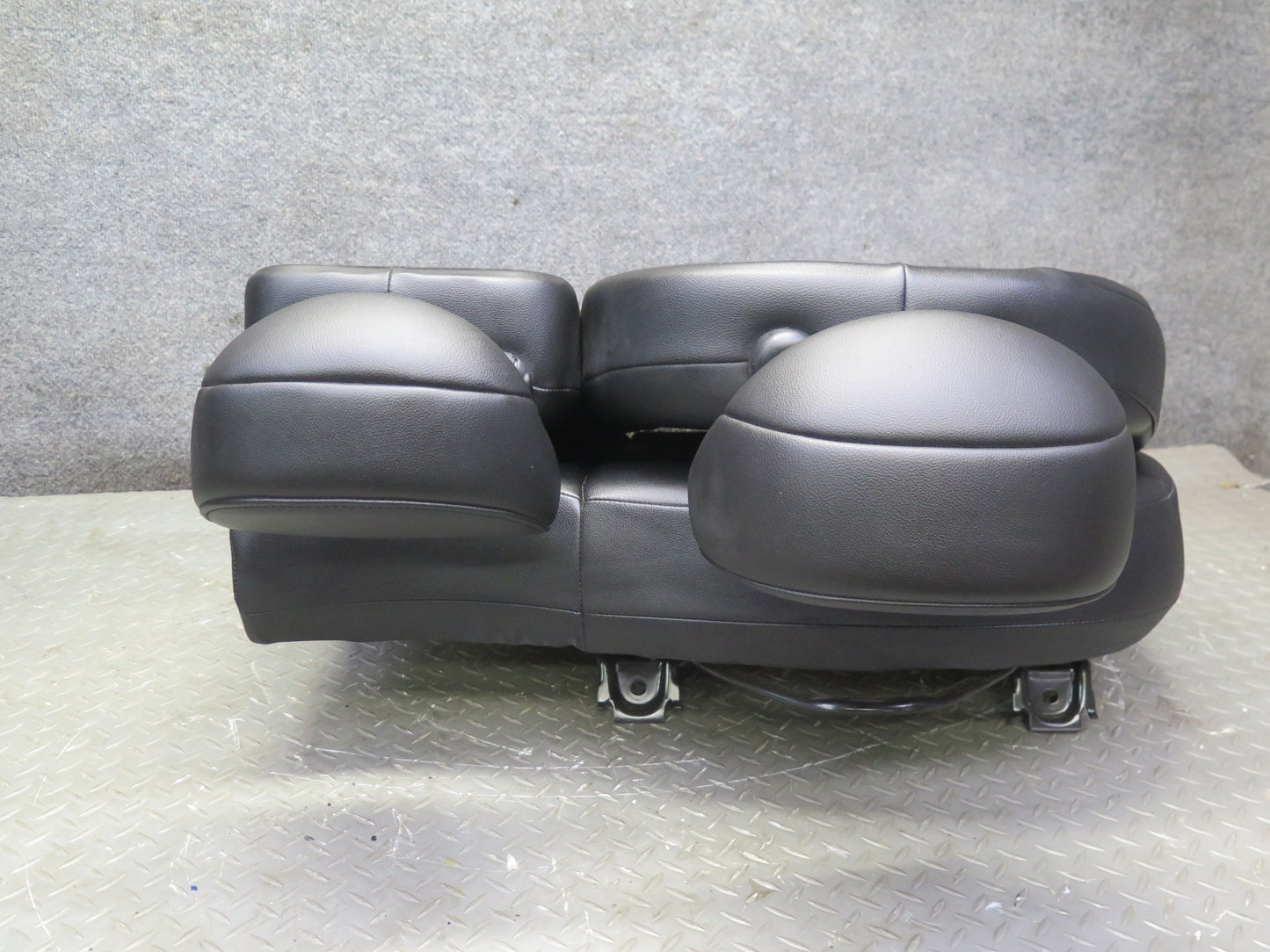 11-15 Mini Cooper S R60 Countryman Sport Rear Leatherette Seat Set Black OEM