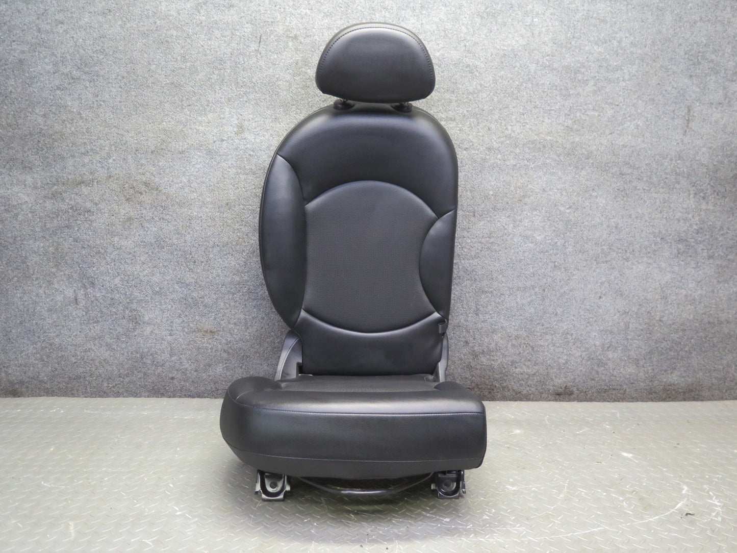 11-15 Mini Cooper S R60 Countryman Sport Rear Leatherette Seat Set Black OEM
