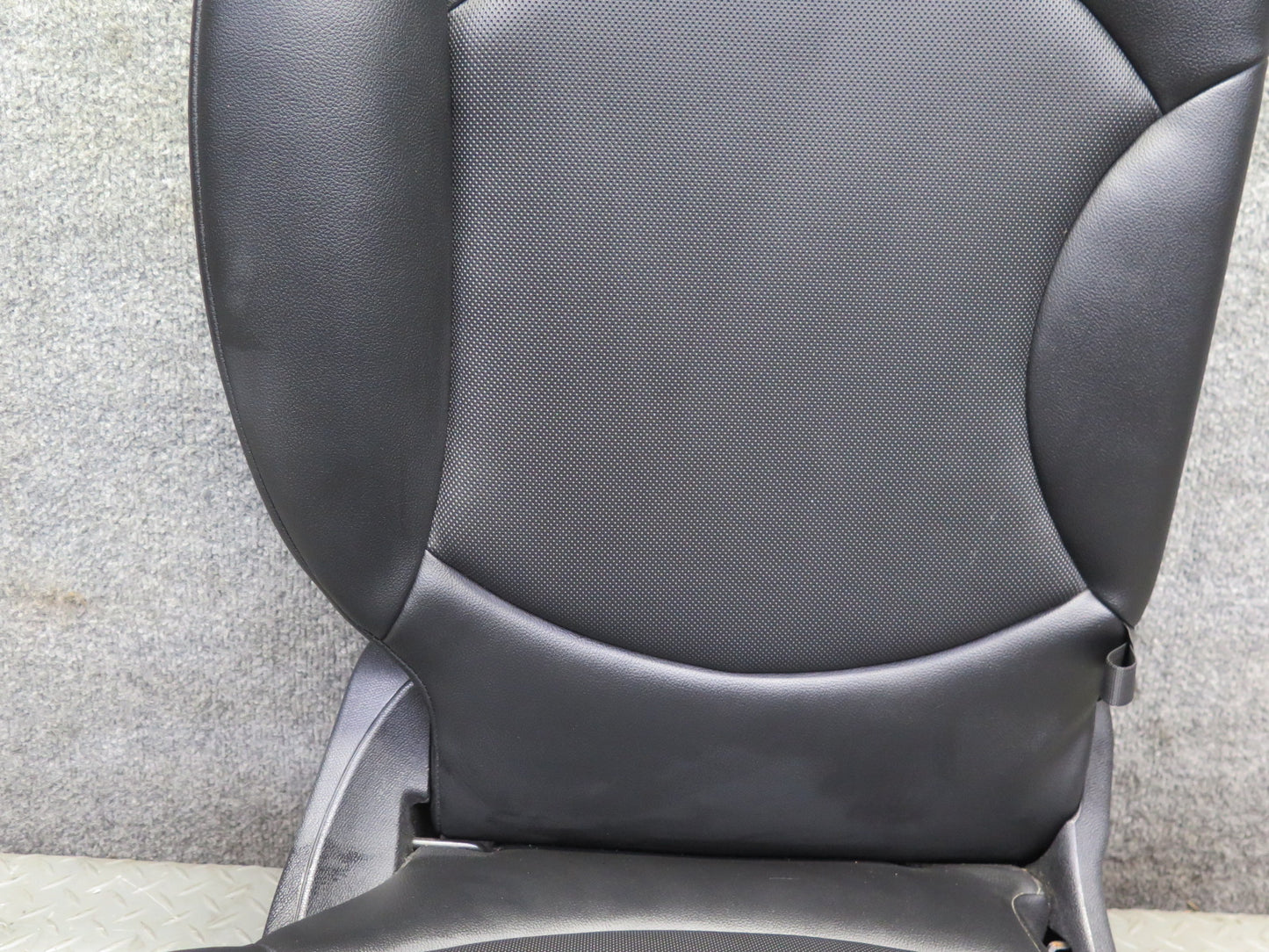 11-15 Mini Cooper S R60 Countryman Sport Rear Leatherette Seat Set Black OEM