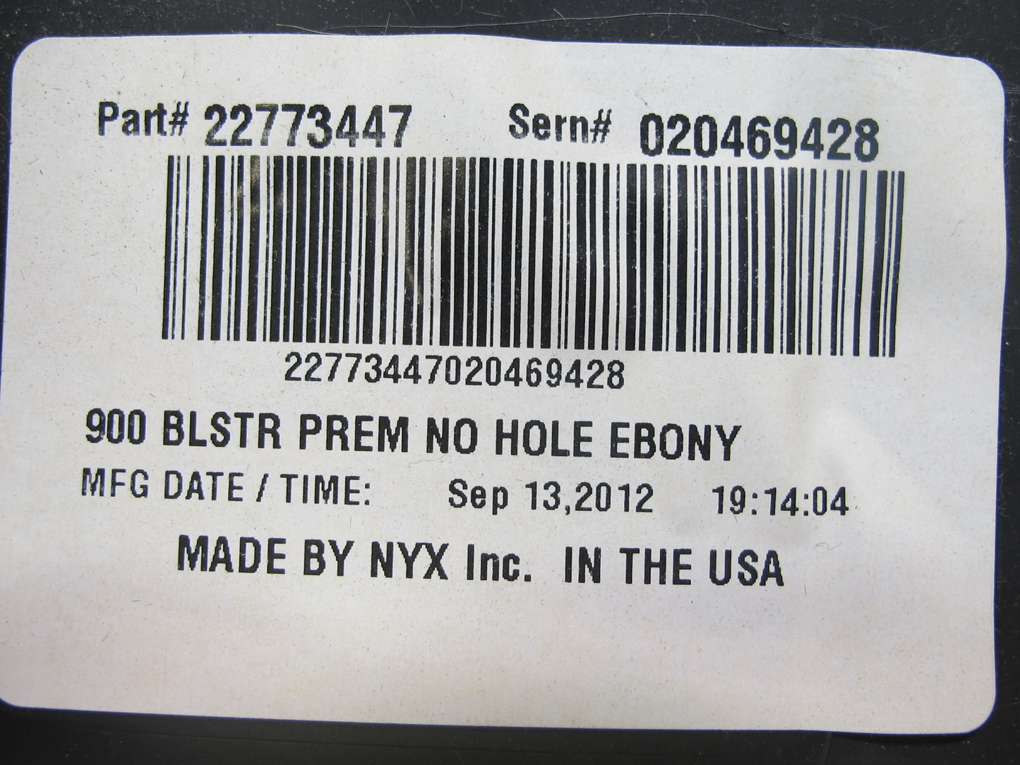 2009-2014 Cadillac Escalade Dash Instrument Panel Lower Bolster Knee Trim Panel