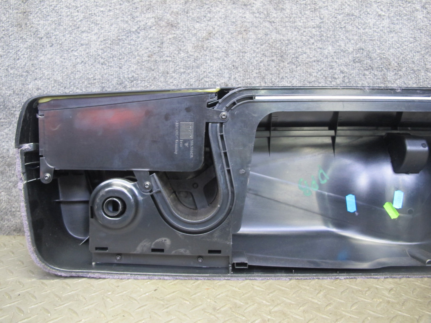 2000-2001 Porsche Boxster 986 Rear Parcel Shelf Speaker Box Subwoofer Trim Panel