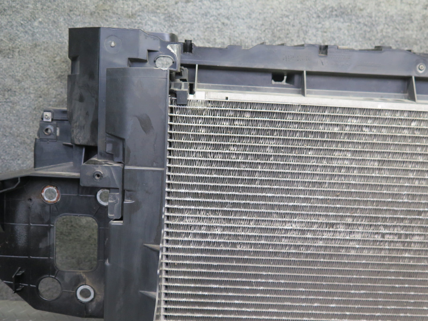 11-15 Mini Cooper S R60 R61 AWD A/T Engine Radiator Condenser Oil Cooler Fan Set