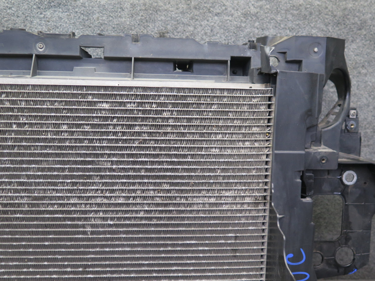 11-15 Mini Cooper S R60 R61 AWD A/T Engine Radiator Condenser Oil Cooler Fan Set