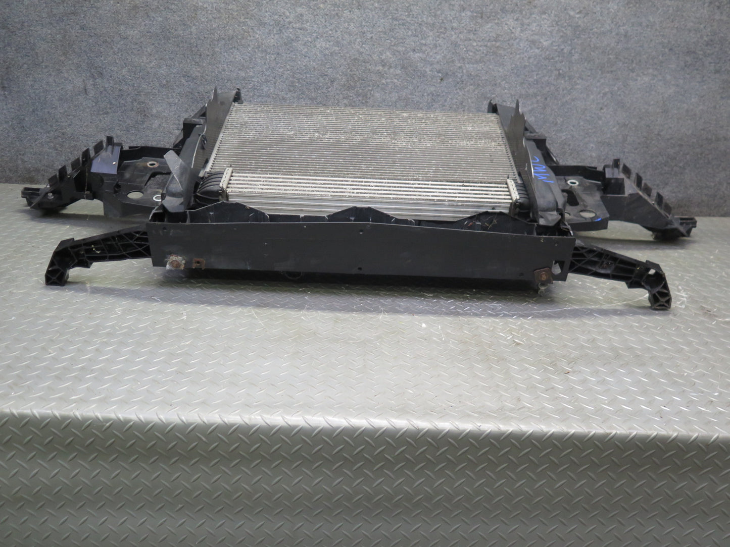 11-15 Mini Cooper S R60 R61 AWD A/T Engine Radiator Condenser Oil Cooler Fan Set