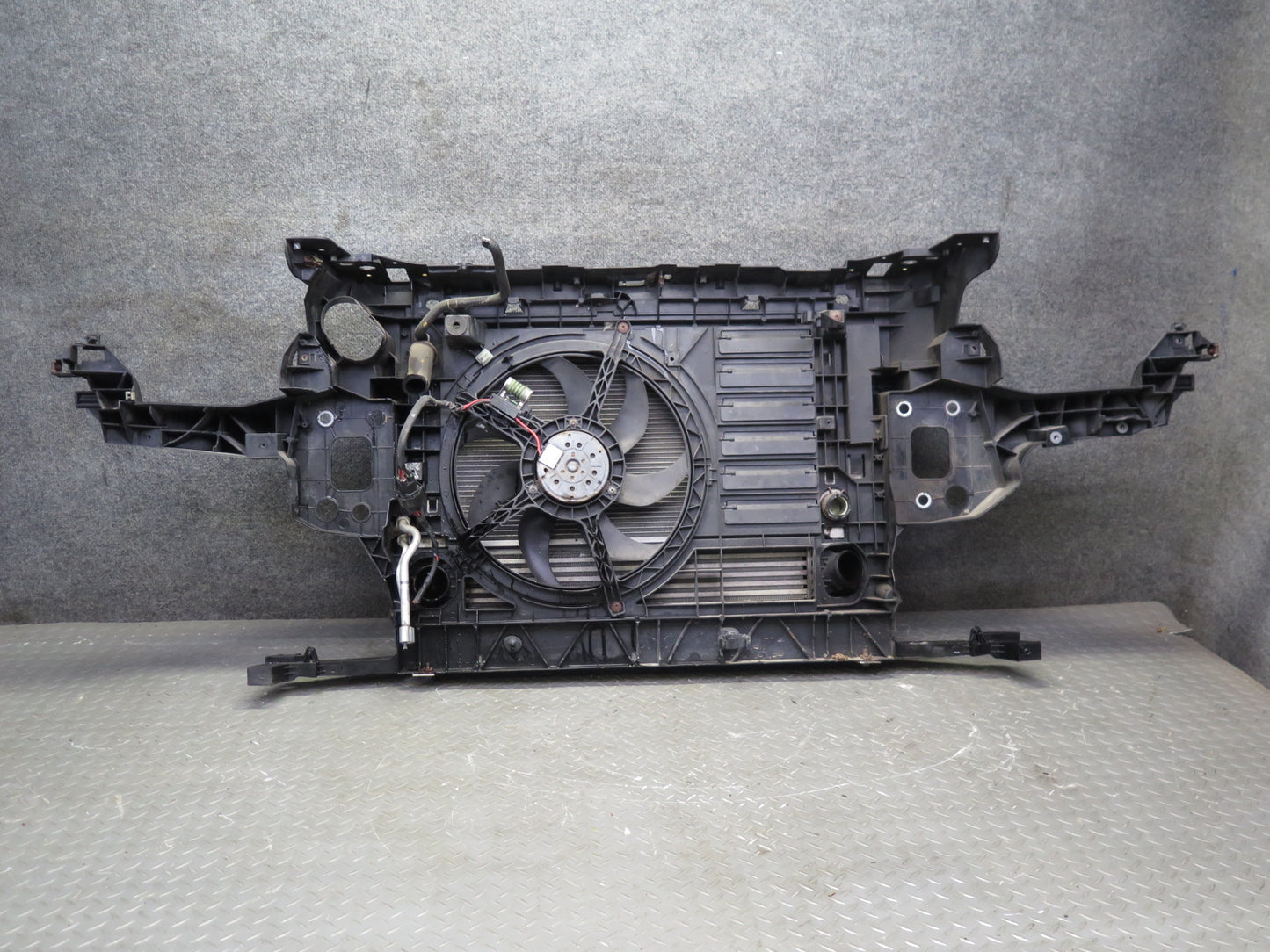 11-15 Mini Cooper S R60 R61 AWD A/T Engine Radiator Condenser Oil Cooler Fan Set